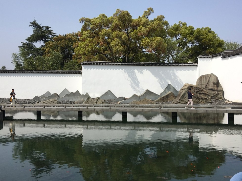 Stones in shape of mountain